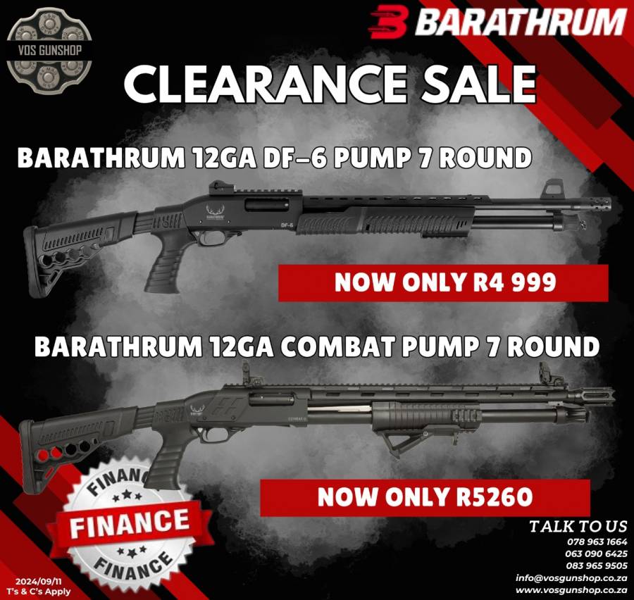 Barathrum 12GA, R 12,345.00