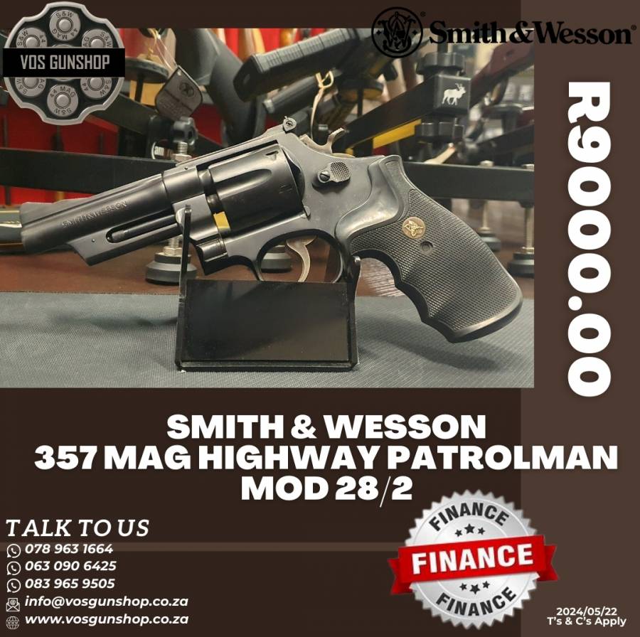 Revolvers, Revolvers, Smith & Wesson Highway Patrolman 357 Mag Mod 2, R 9,000.00, Smith & Wesson, Highway Patrolman Mod 28/2, 357 MAG, Good, South Africa, Gauteng, Three Rivers