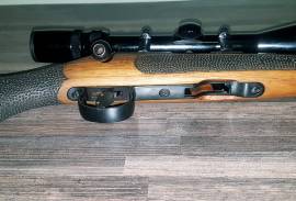 Rimfire bold action, Selling my .22 CZ Bruno Model 2, with Bushnell Banner scope 3-9x40, gun in good condition, tred for silencer done, 1x 5.round mag, gunsling included.