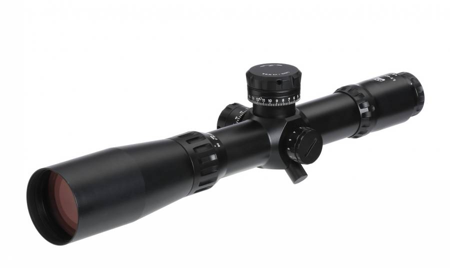 IOR VALDADA 5.8-40X56 40MM CRUSADER TACTICAL FFP M, IOR VALDADA 5.8-40X56 40MM CRUSADER TACTICAL FFP MIL/MIL XTREME X1 ILLUM. RETICLE incl Spuhr mounts
The all new 40MM 5.8-40X56 is the scope that none can compete with! This marvel of optical engineering boasts the following new and innovative features: low dispersion “hd” schott glass, 100 moa of adjustment, the incredible mid tube parallax adjustment offers a crystal clear image as close as 21 feet @ 40X power, 7X zoom magnification range, wide angle fov, great eye relief, razor sharp clarity, true natural colors, 100 click per turn exposed turret with secondary point of impact indicator and fast focus ocular. As an option, we offer interchangeable bdc turret rings for .223, .308, .338 LAPUA and .50 bmg. Premium tactical rings and sunshade included!