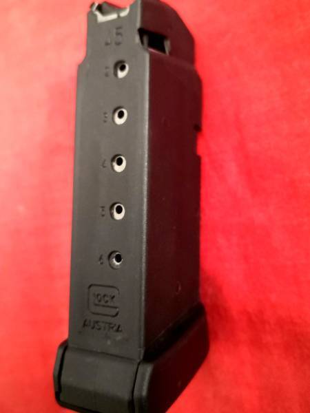 Glock g36 magazine, Glock 36 Magazine for sale. 
Never used Spare Magazine. 
Gun already sold. 
Please contact Hans 082 953 2008 