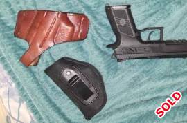 CZ P07 Gen 2, CZ P07 Gen 2
Very good condition
Less than 200 rounds have been through the barrel
Additional 50 round
1 Leather outside holster
1 Inside holster