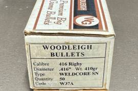 Woodleigh 416 Weldcore 410gr Soft Nose Bullets 50, Woodleigh 416 Weldcore SN 410gr (50)