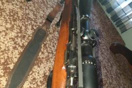 Offers on 308 win Eusta Rifle , Eusta 308 win rifle with a hawke 6-24x 50 Illuminated Recticle scope and Bipod as shown on the photo
rifle is still in top condition 
I am taking offers for the Rifle as displayed exluding the Sling 
Rifle being sold due to new project rifle 

I can be contaced on 0784225687
Whatsapps are welcome 