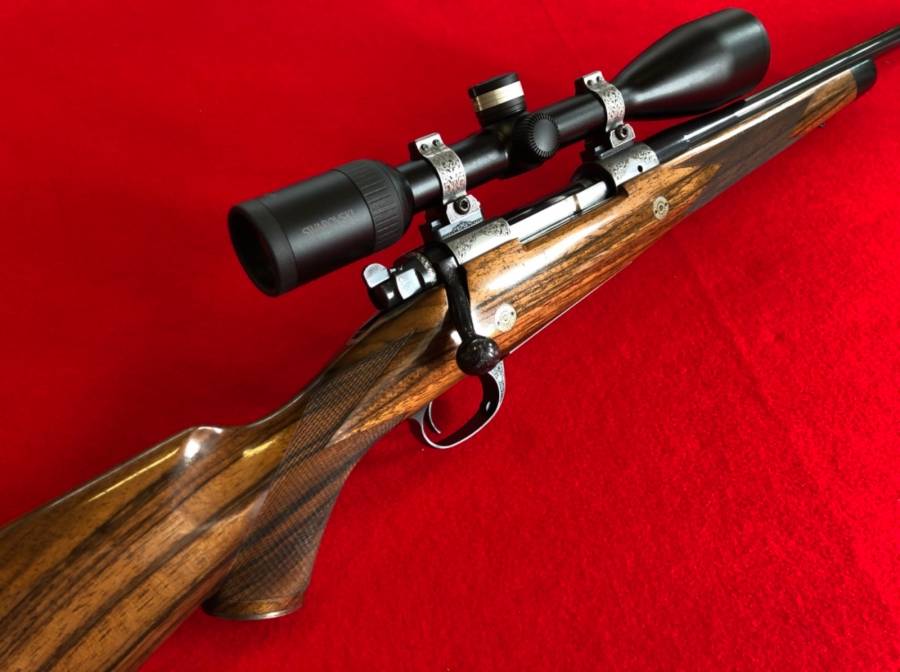 Custom 300H&H, Custom Winchester pre64 action Walter barrel. Engraved ...