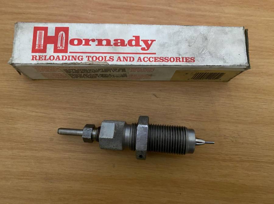 Hornsby 30 Caliber neck die, Hornady 30 caliber neck die