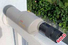 Kowa TS-502 high quality Spotting Scope, The TS-502 is so lightweight and easy to use for all ages, enjoy at home, at the range or out in the great outdoors. Enjoy closeup views of nature anytime with the Kowa TS-502 spotting scope. Small and light enough to always be with you whether at home, the park or trekking out in the hills.

See flowers and insects with incredible detail using the close focus capabilities. A responsive focus wheel and smooth 20-40x twist zoom makes operation easy for any age. Kowa optical technology produces high resolution and clarity even in such a compact optic making a moment more memorable and immersive, then capture it forever with your smartphone using the Kowa smartphone adapter. (Not Included)