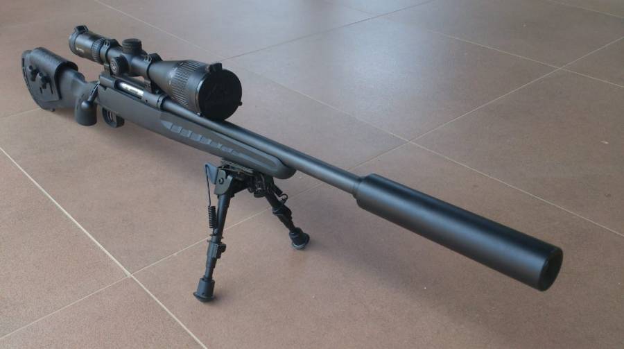 Savage Axis II .300Blackout 16inch Pac-nor Barrel , Savage Axis action with 16 inch Pacnor Bll. 1;8 twist with cheeck-piece and silencer. Scope is a Vortex Crossfire II 4-16x50 BDC. Has Warne mounts.EXCLUDES BIPOD>