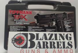 TIPPMAN TIPX .68 CALIBER PAINTBALL SECOND HAND ,  


Metal trigger punctures C02 on first pull
Self locking 7 ball tru-feed straight stack design magazine
Quick release magazine feed system
External velocity adjuster
Internal regulator
Removable barrel with x7 threads


